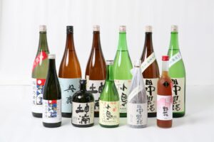 中農場で販売している日本酒